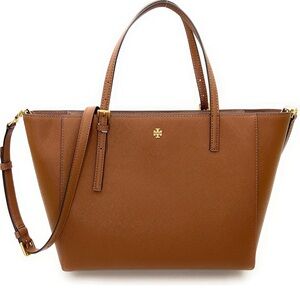 Tory Burch Emerson Leather Women's Tote (Moose)